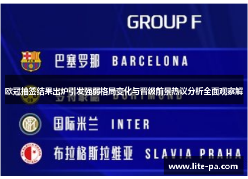 欧冠抽签结果出炉引发强弱格局变化与晋级前景热议分析全面观察解